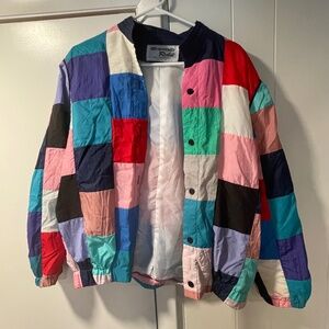 Vintage & Rare Marguerite Rubel Nylon Bomber Jacket